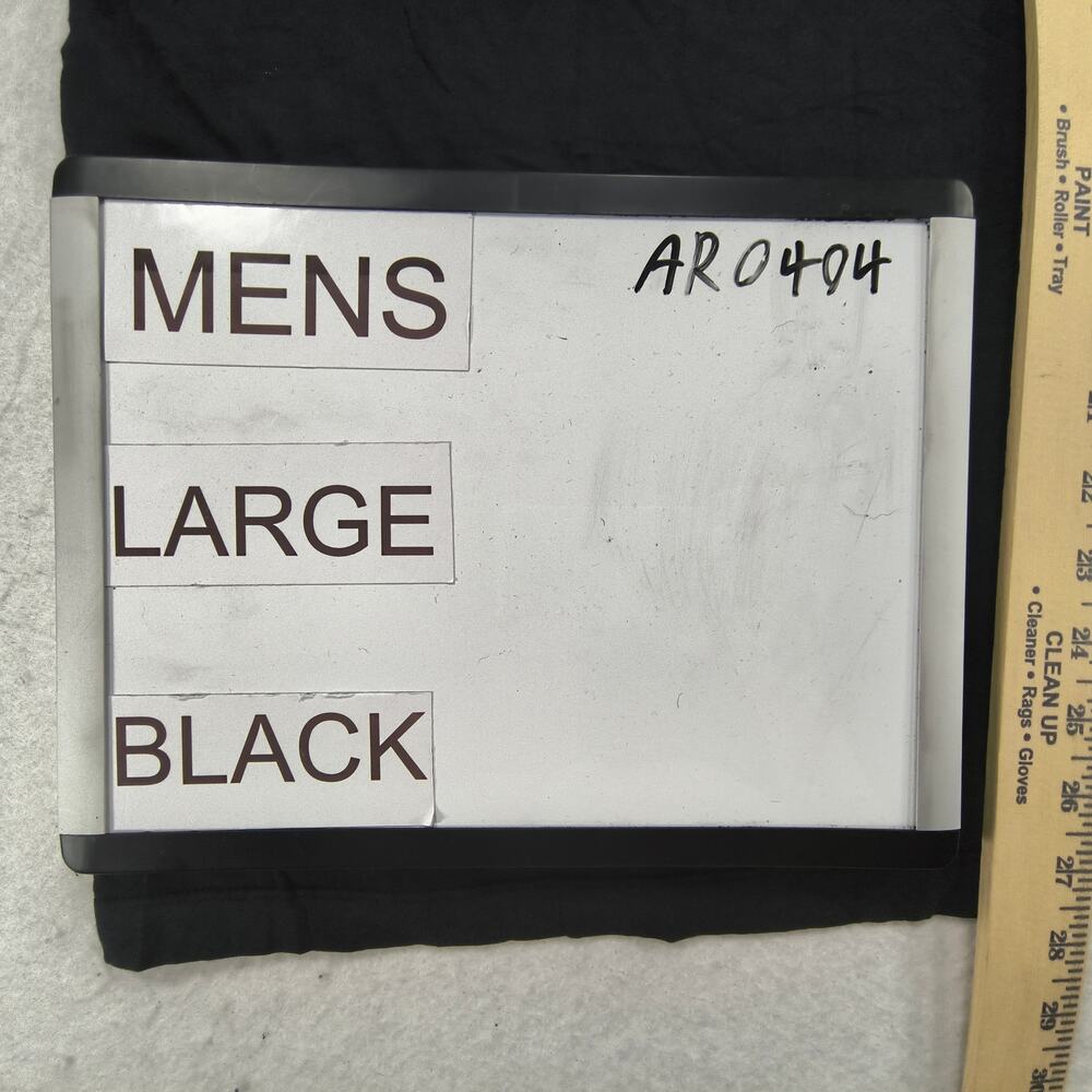 Nike Tee Graphic Crew Neck Short Sleeve Shirt Mens Size Large L Black White - Picture 7 of 8